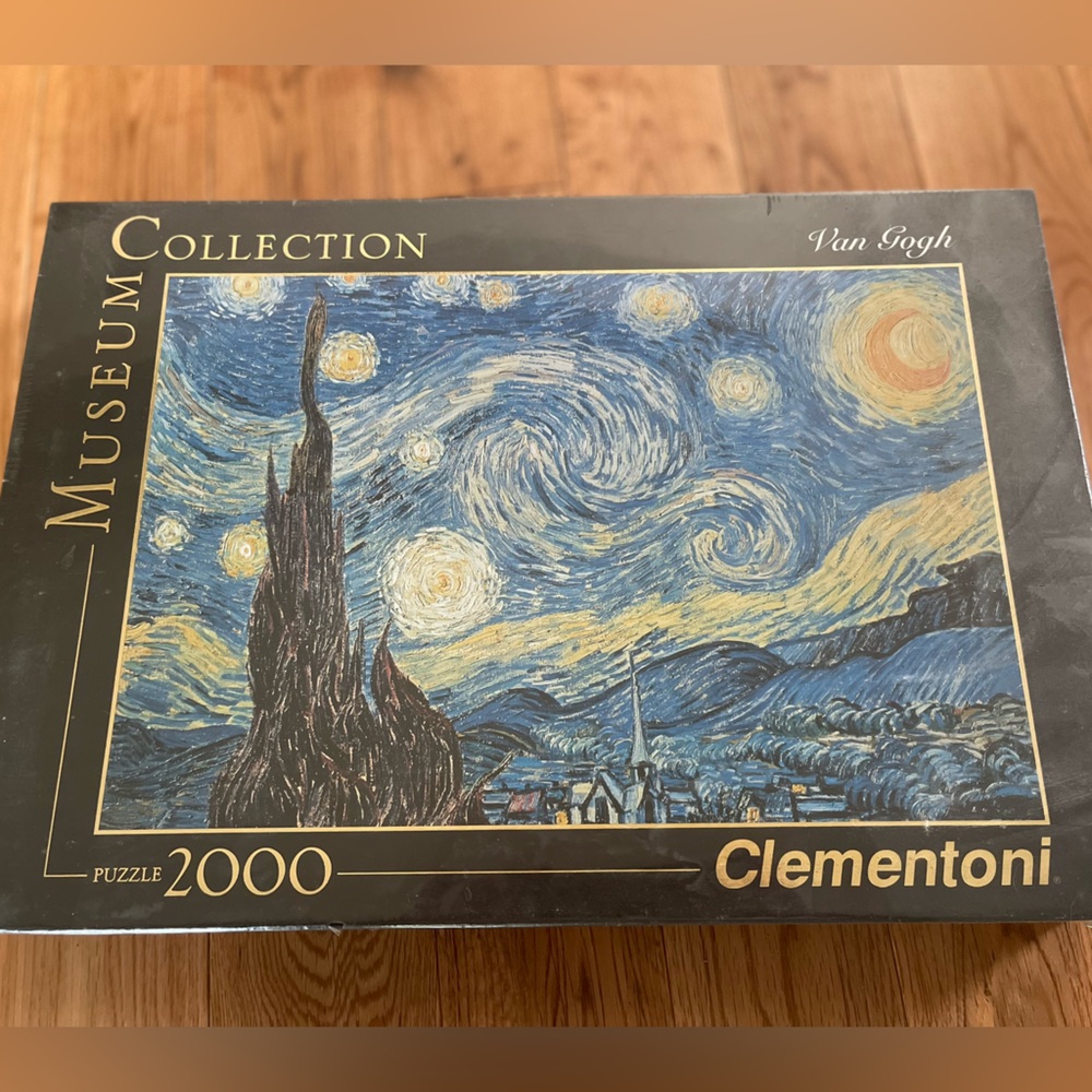 New sealed Museum Collection Van Gogh jigsaw by Clementoni. Made in Italy.